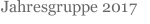 Jahresgruppe 2017